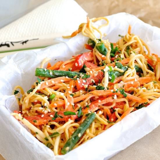 Asian Noodle Salad Creamy Dressing