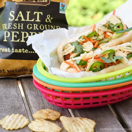 Banh Mi Hot Dogs