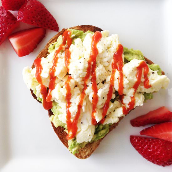 Avocado & Egg Breakfast Toast