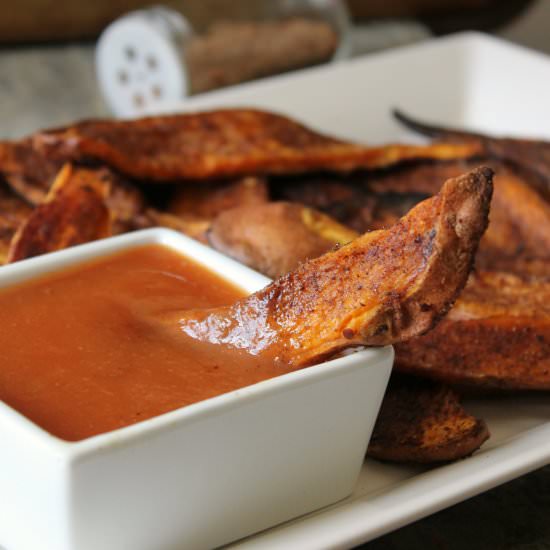 Jerk Seasoned Sweet Potatoes