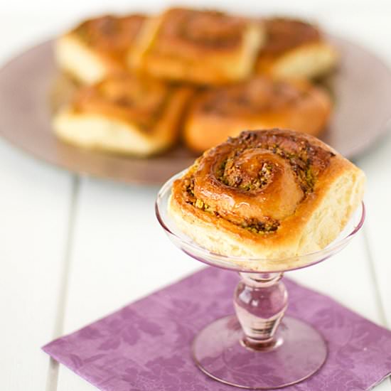 Baklava scrolls