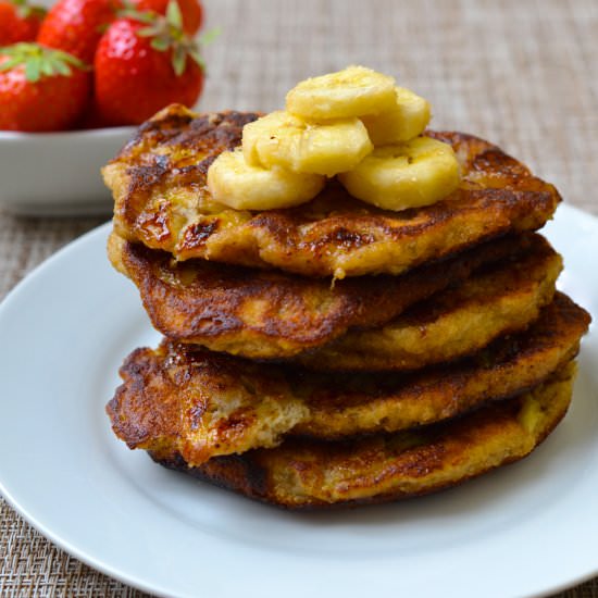 Extra Banana Banana Pancakes