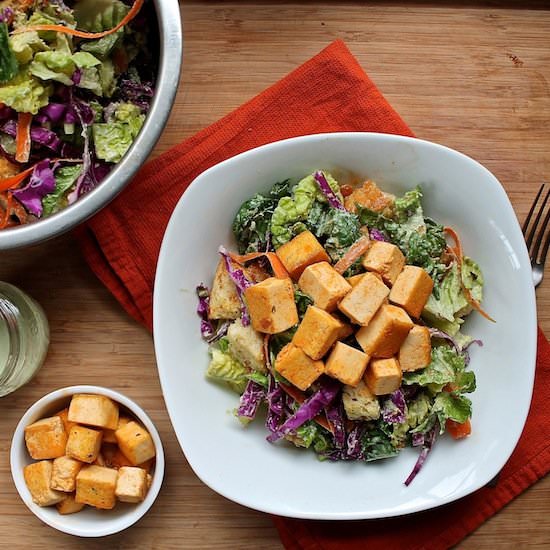 Buffalo Ranch Caesar Salad