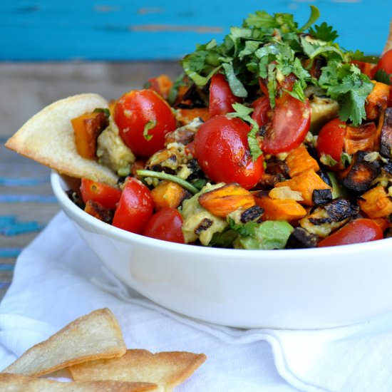 Roasted Sweet Potato Salsa