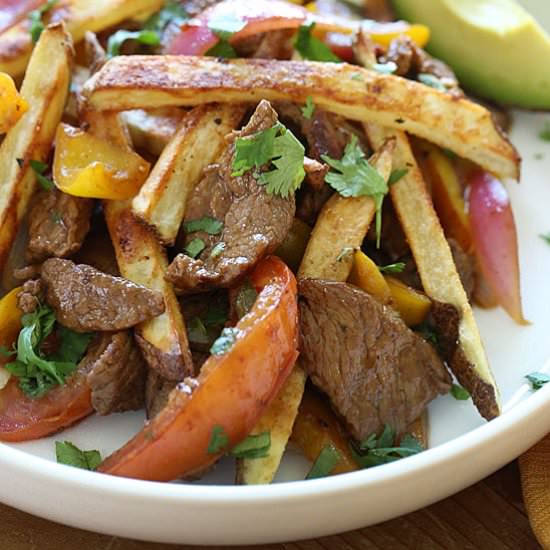 Peruvian Lomo Saltado (Stir Fry)