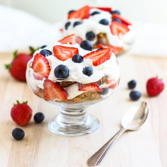Vanilla Almond Flour Cake