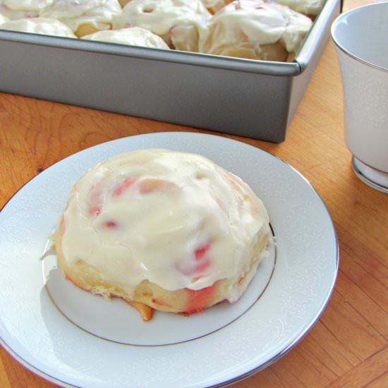 Strawberry Sweet Rolls