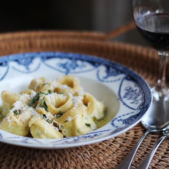 Ricotta and Lemon Tortellini