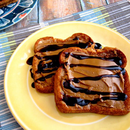 Almond Cookie Butter French Toast