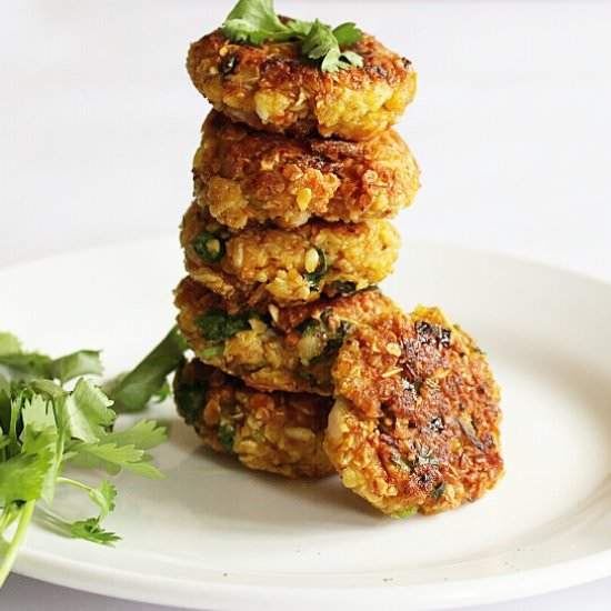 Oat and Vegetable Patties