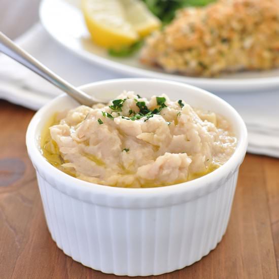 White Bean Mash In A Flash