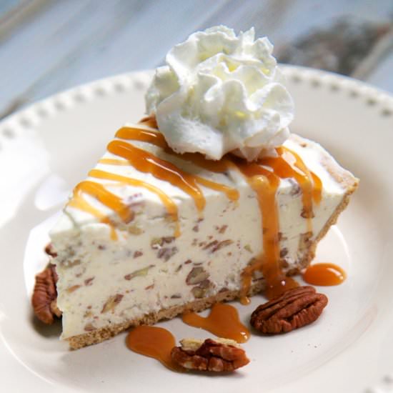 Butter Pecan Ice Cream Pie
