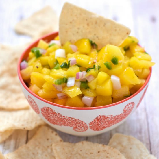 Pineapple Mango Salsa