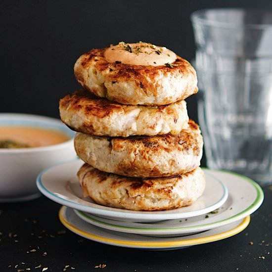 Apple Cheddar Turkey Burgers