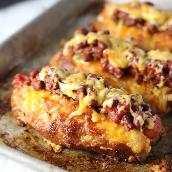 Jalapeno Cheddar Pretzel Buns
