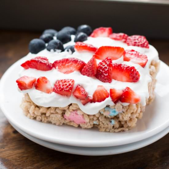 Lemon Berry Rice Krispies