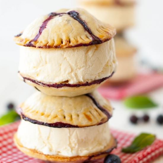 Pie Ice Cream Sandwiches