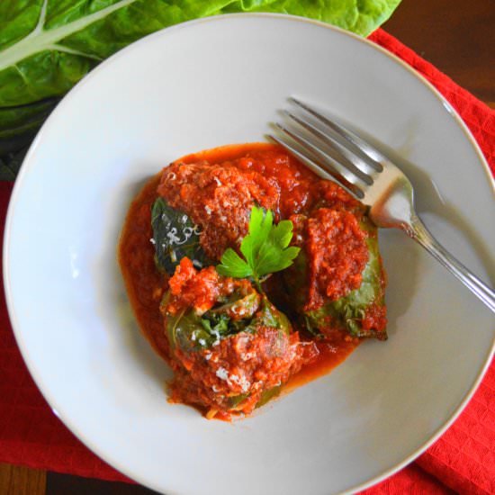 Swiss Chard Roll Ups