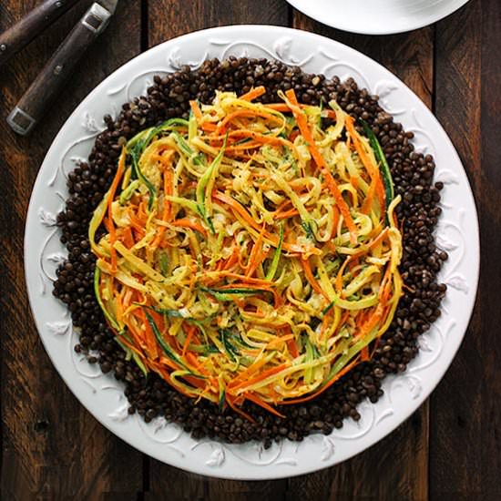 Shoestring Summer Vegetables