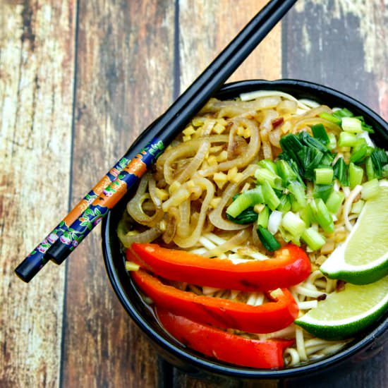 Japanese Udon Noodle Bowl