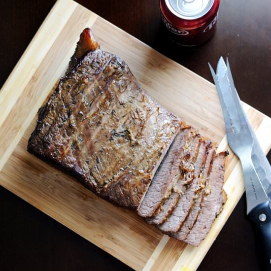 Dr Pepper Marinated Brisket