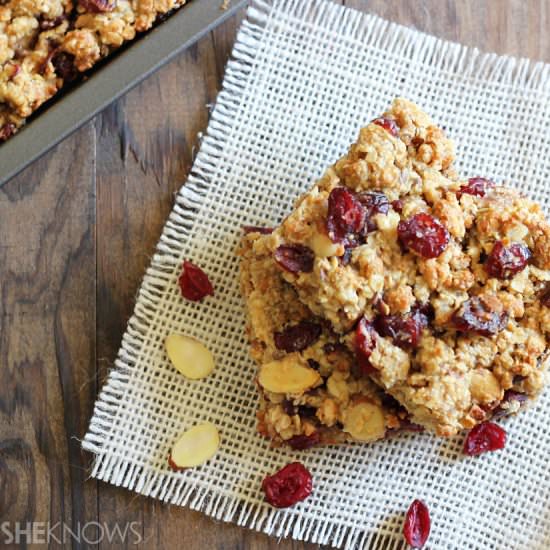 Cranberry Tofu Snack Bar