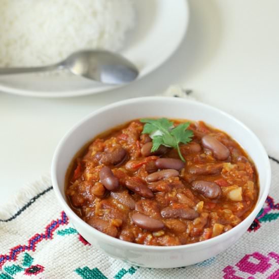 Red Kidney Beans Curry
