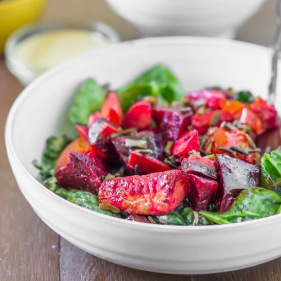 Vegetable, Kale + Wild Rice Salad