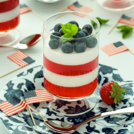 Layered Panna Cotta