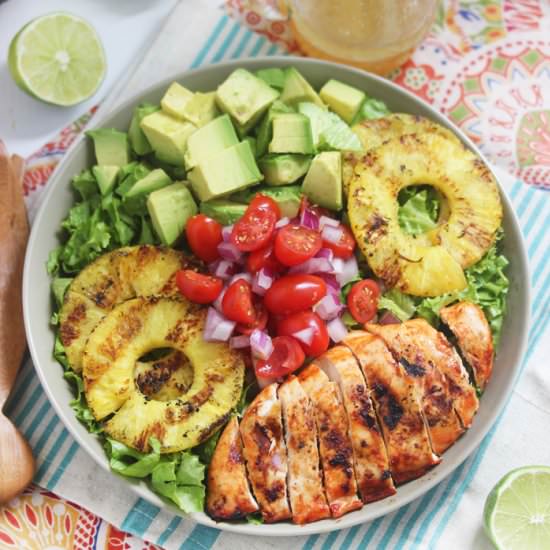 Sriracha Lime Chicken Chopped Salad