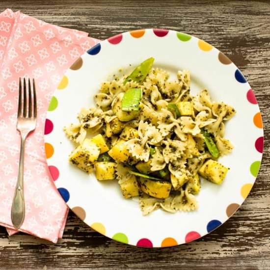 Veggie Pasta Salad with Pesto