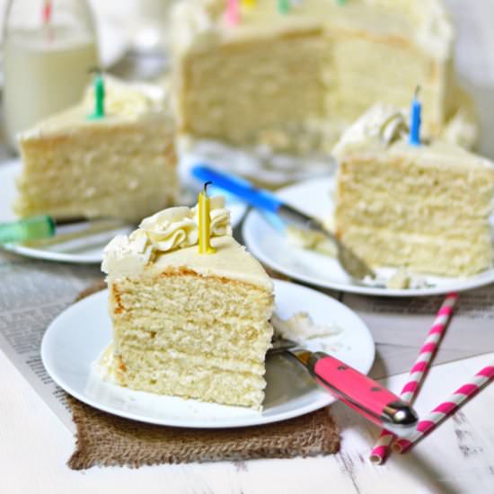 Bourbon Vanilla Bean Cake