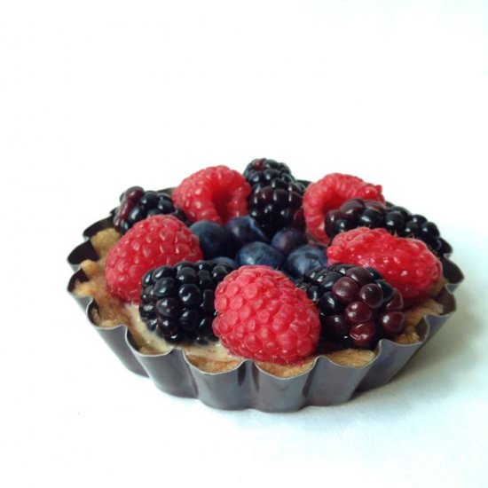Vegan Almond Berry Tartlets