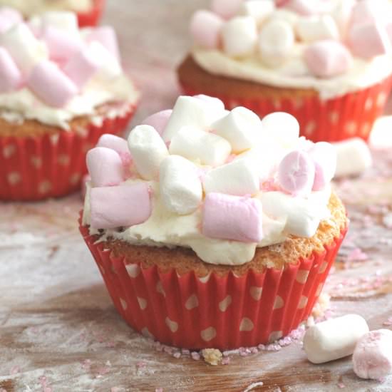 Marshmallow Cupcakes