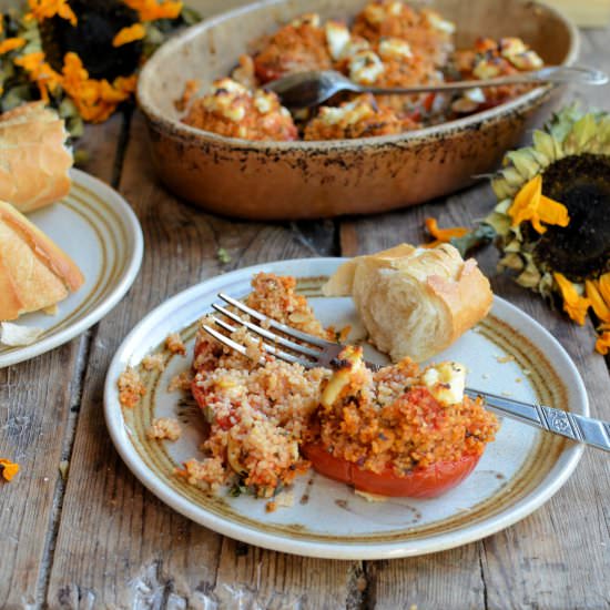 Tabbouleh Stuffed Tomatoes