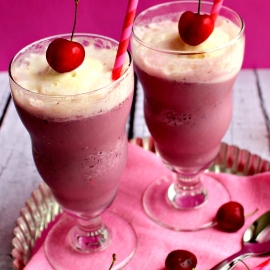 Cherry Cheesecake Shakes