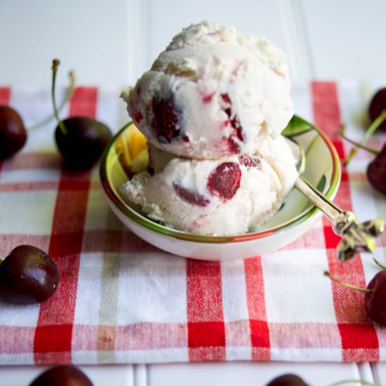 Cherry Vanilla Ice Cream