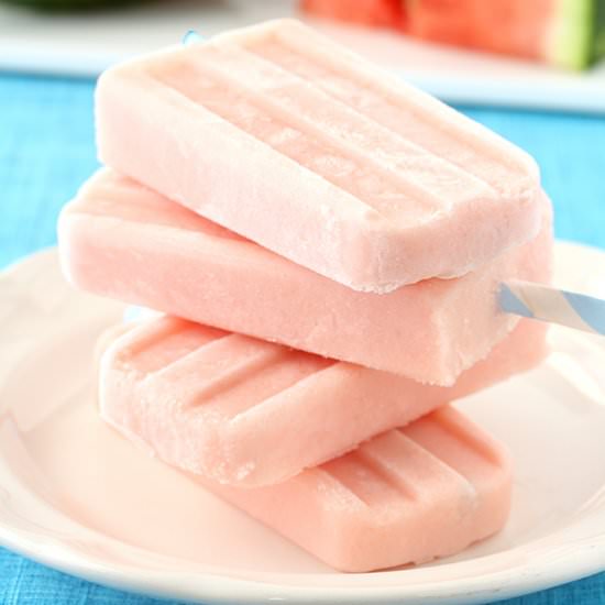 Watermelon Yogurt Pops