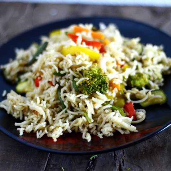 Vegetable Fried Rice
