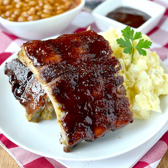 Easy Baked Ribs