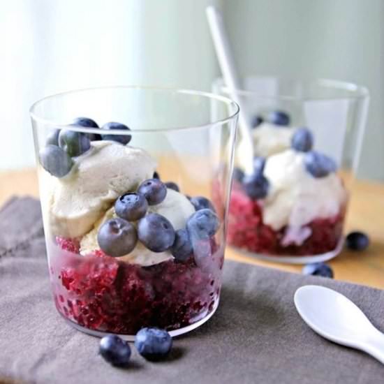 Mixed Berry Granita