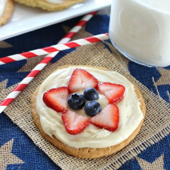 Mini Fruit Pizzas