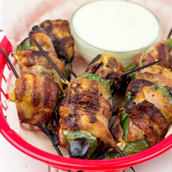 Grilled Jalapeño Poppers