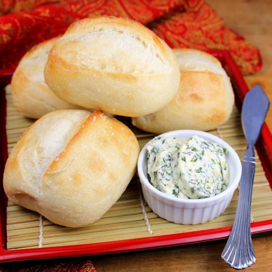 Making and Using Fresh Herb Butter