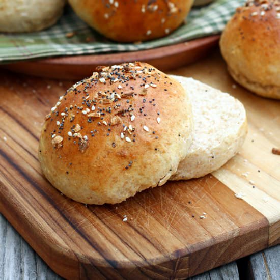Homemade Hamburger Buns