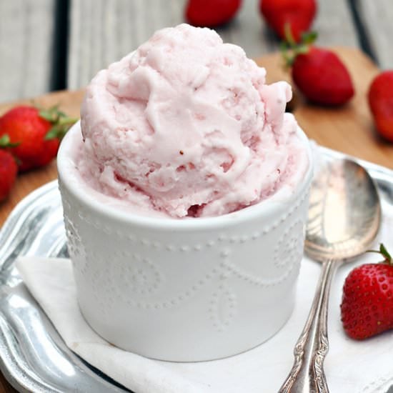 Strawberry Mint Gelato