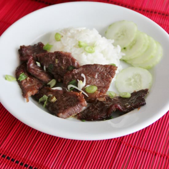 Korean BBQ Short Ribs