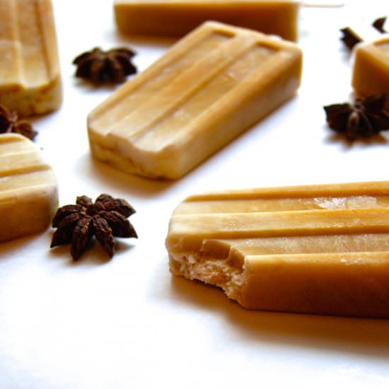 Thai Iced Tea Pops