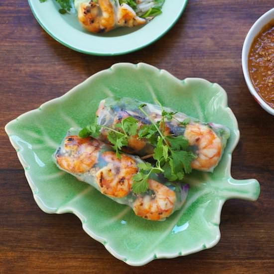 Vietnamese Fresh Spring Rolls