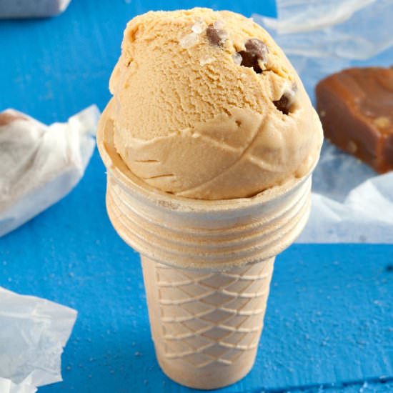 Salted Caramel Gelato